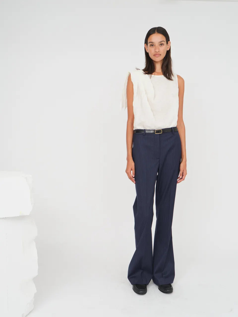 Chemise à manches chypriotes - Vanille