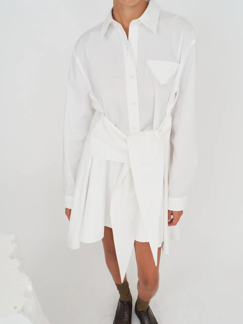 Chemise à manches chypriotes - Vanille