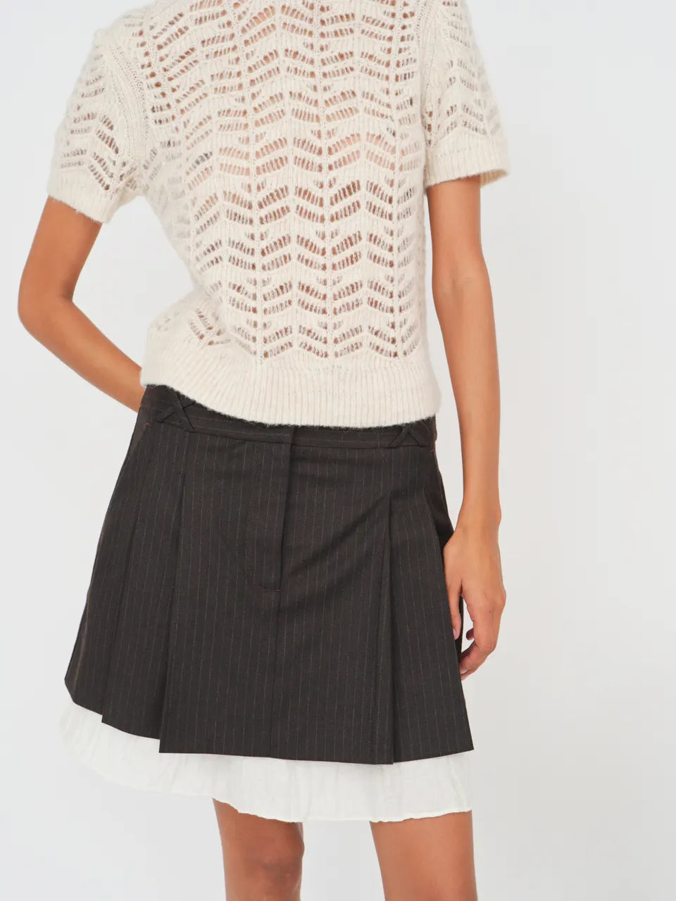Chemise à manches chypriotes - Vanille