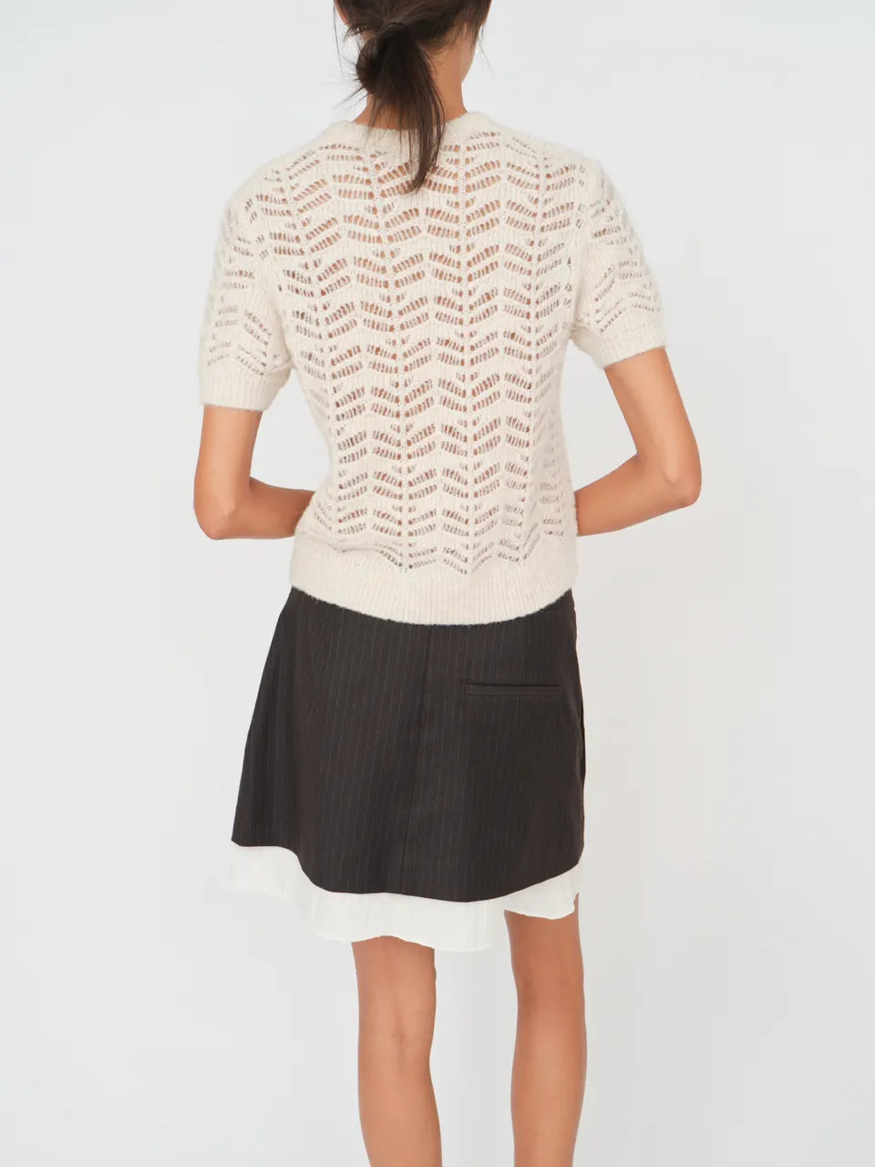 Chemise à manches chypriotes - Vanille