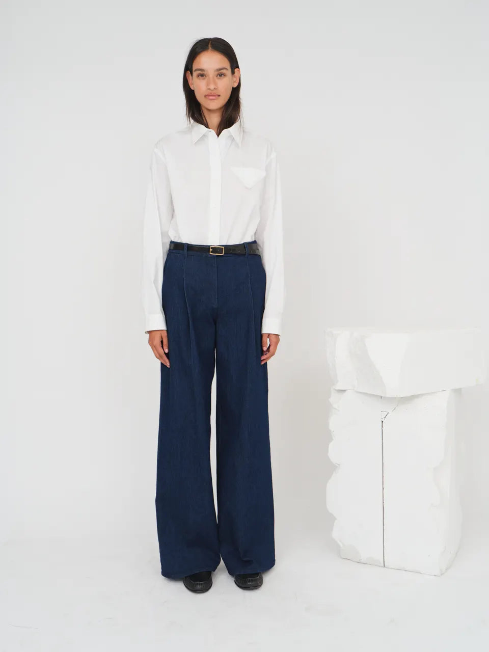 Chemise à manches chypriotes - Vanille