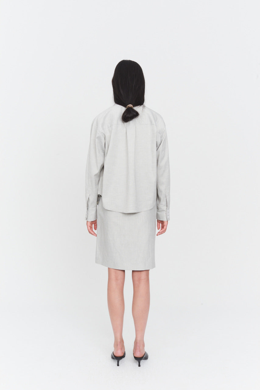 Gabriel Shirt - Light Grey