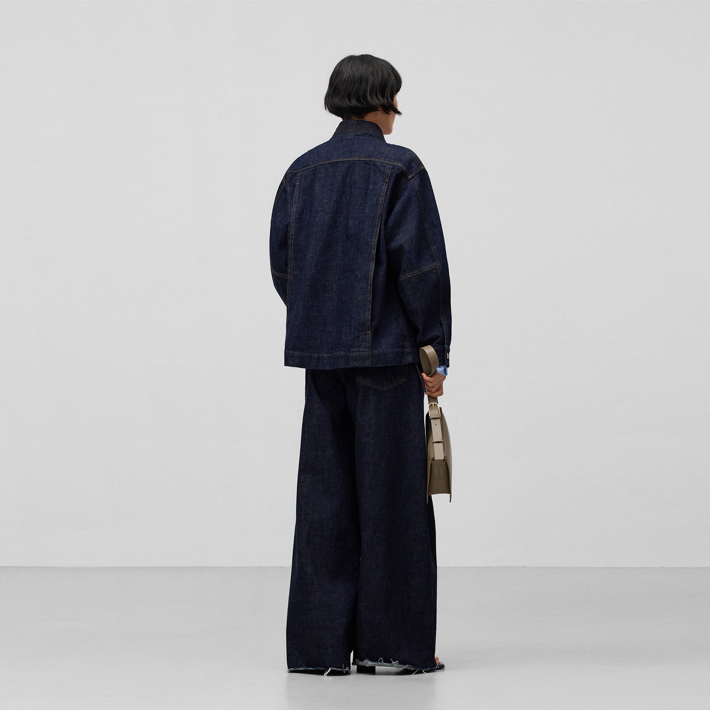 Denim Kimono Jacket - Blue