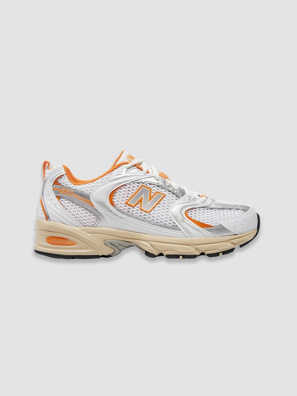 530 - White/Orange - New Balance - ect.studio