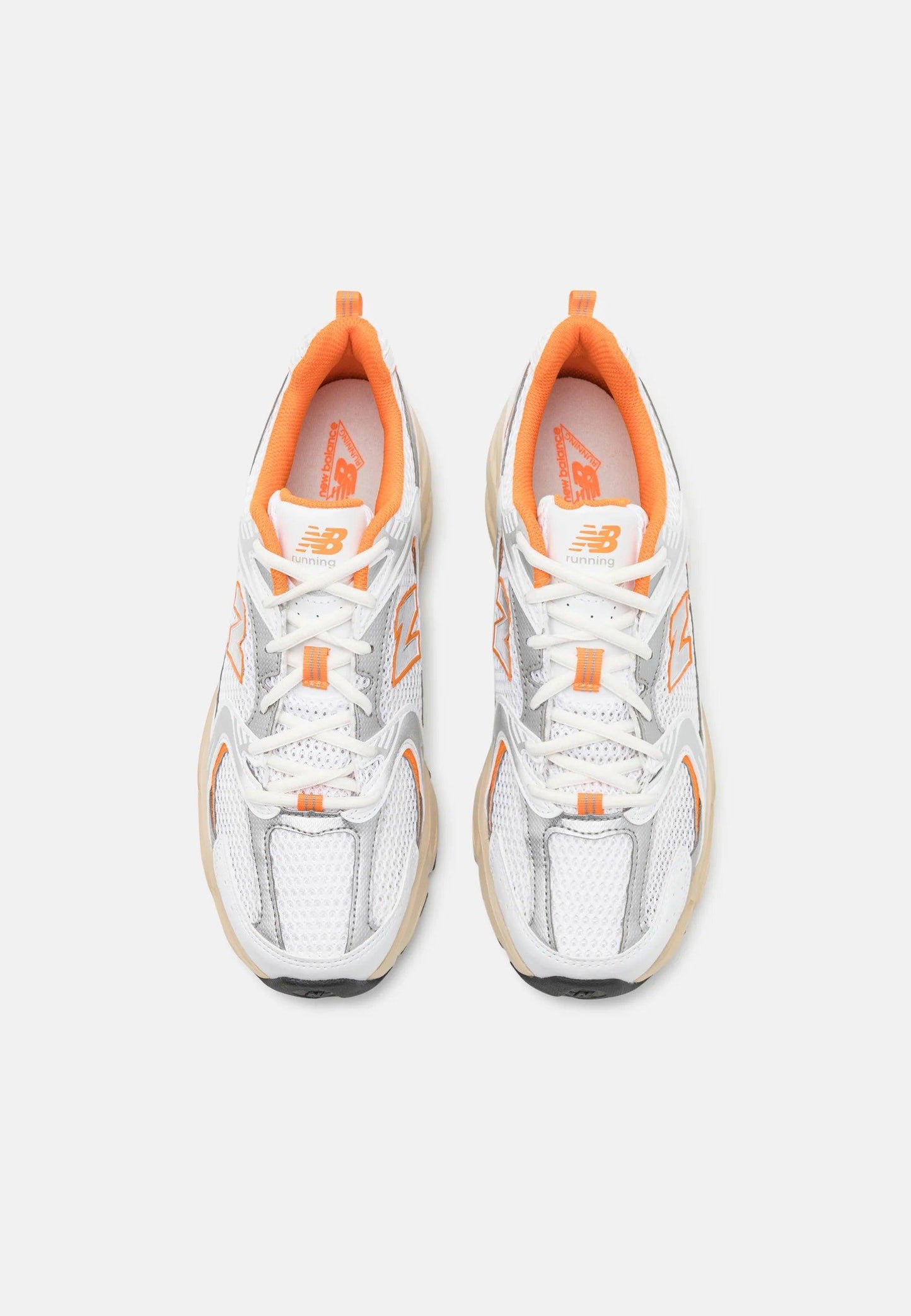 530 - White/Orange - New Balance - ect.studio