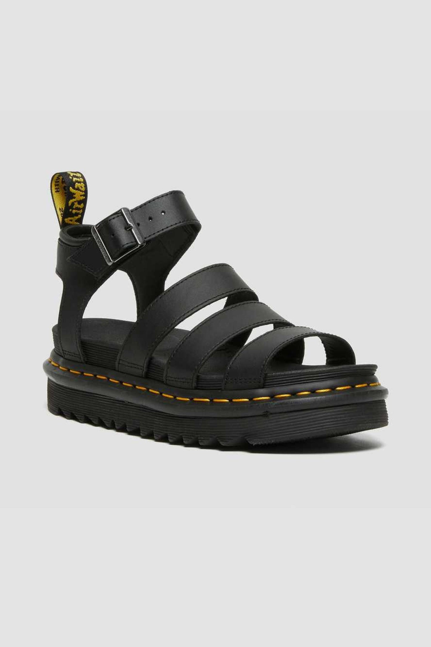 Blaire Hydro Leather Strap Sandals - ect.studio