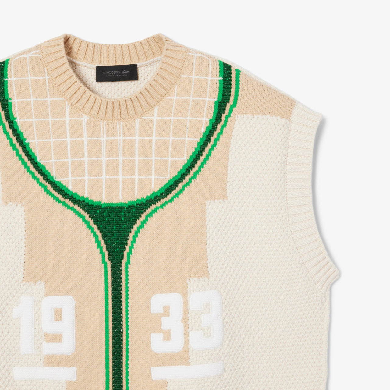 Knitted Vest - Flour / Multi