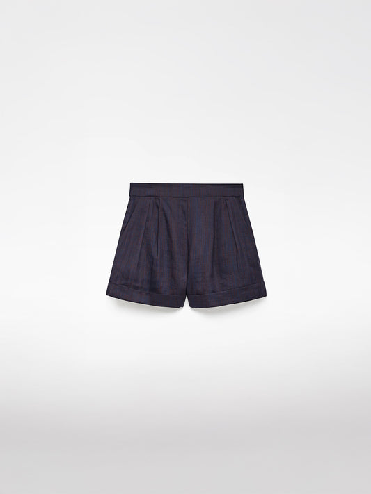 Women's Bermudas - Blue Stripe 1