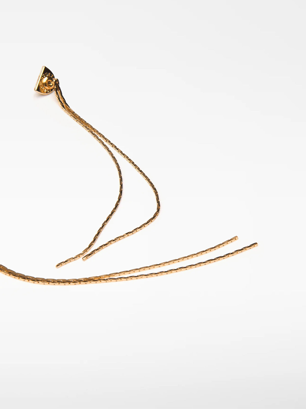 Women's Doublechain Earrings - Gold