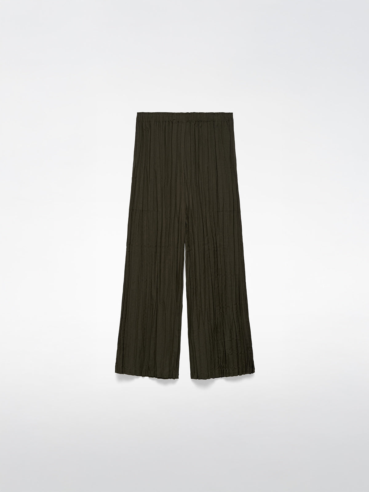 Pleated Wide Leg Trousers