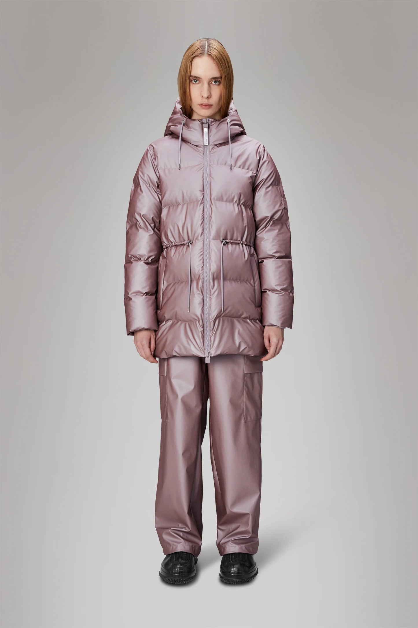 Alta Long Puffer String W Jacket W3T4 - Muse