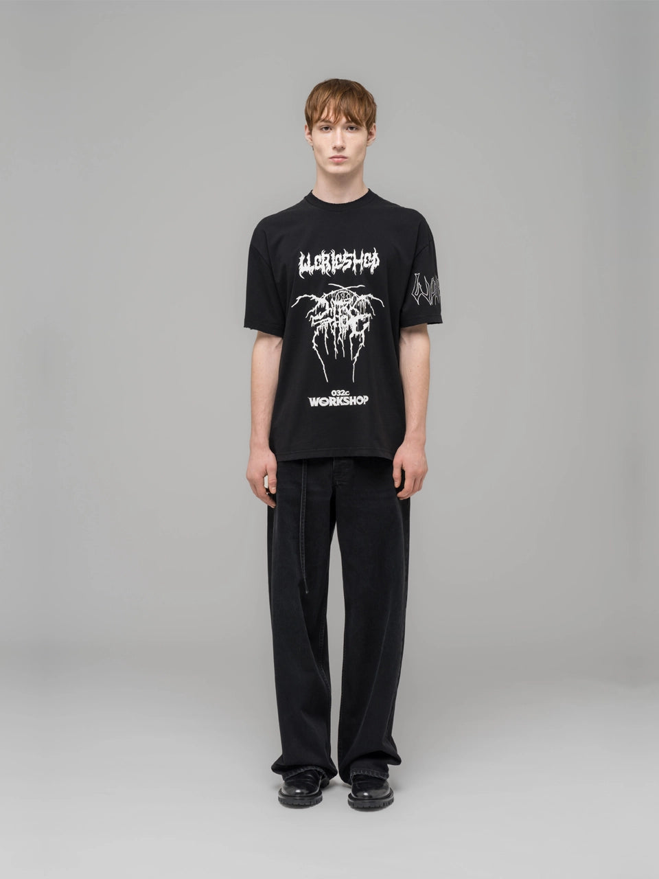 ''Armour'' T-Shirt - Faded Black