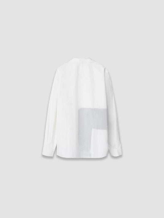 Asymmetrical Shirt - Offwhite - ect.studio