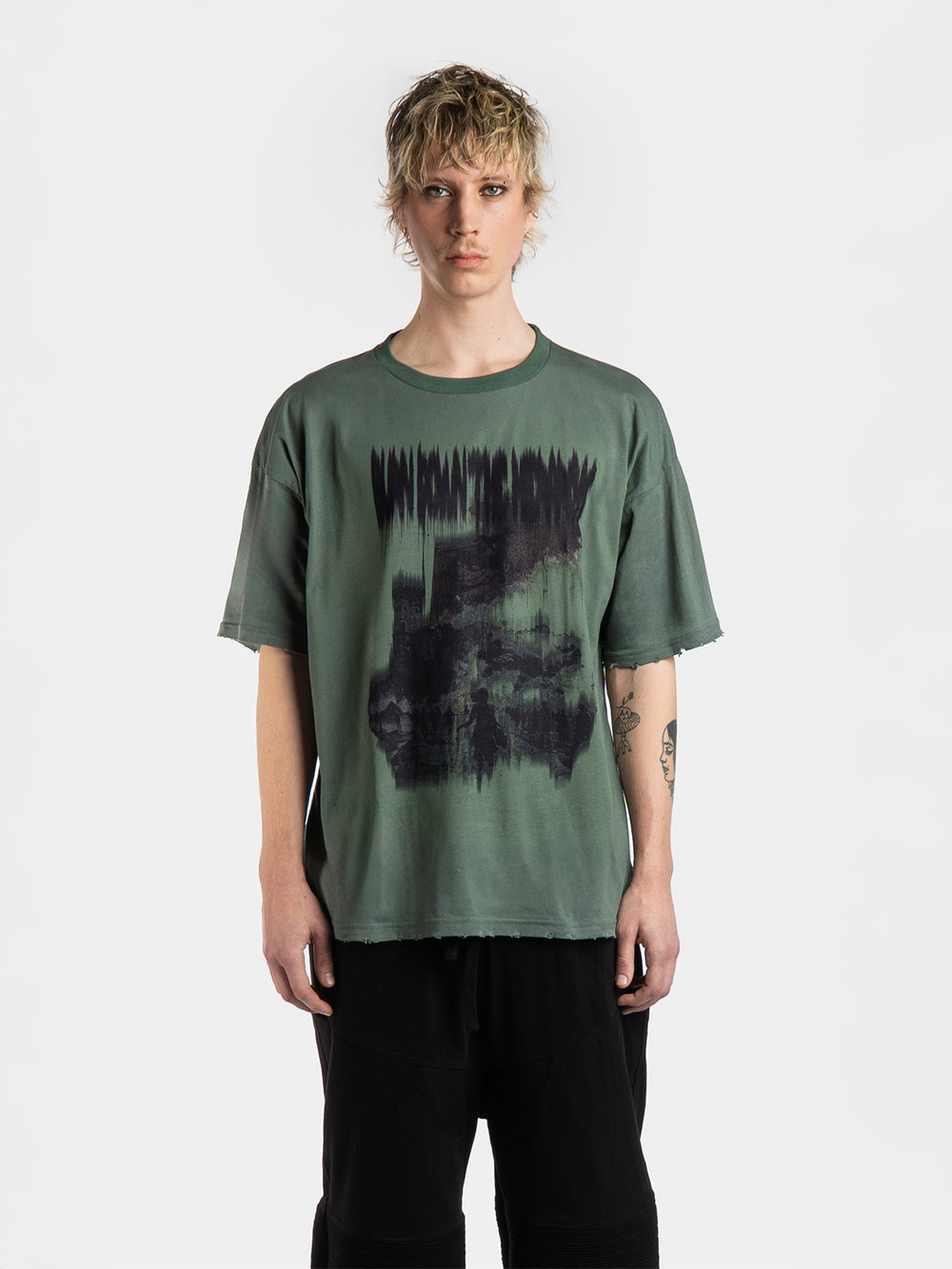 BDTH Thin Cotton T-Shirt - Army Green