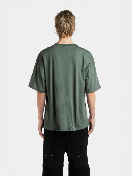 BDTH Thin Cotton T-Shirt - Army Green