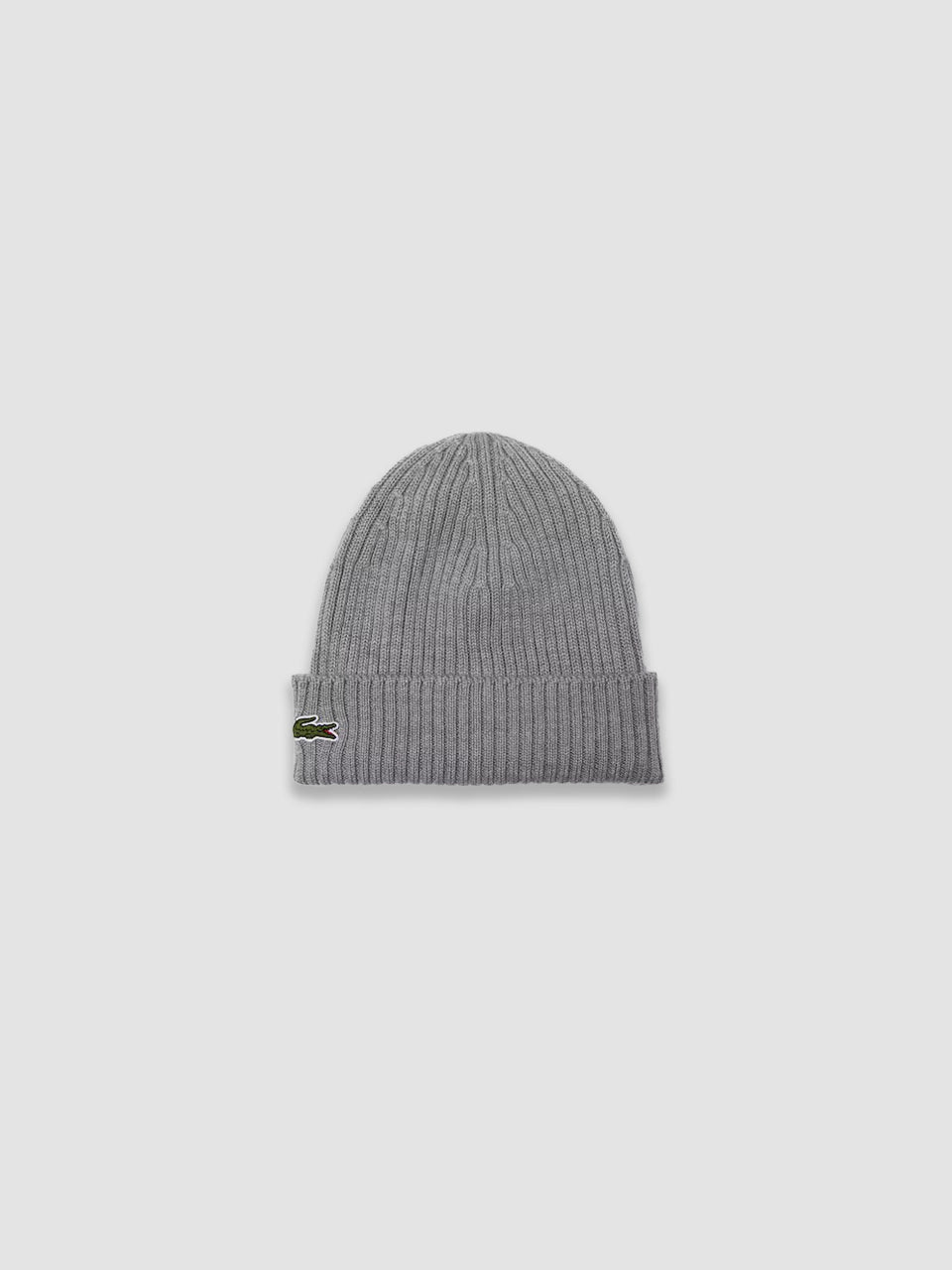 Lacoste beanie grey hotsell