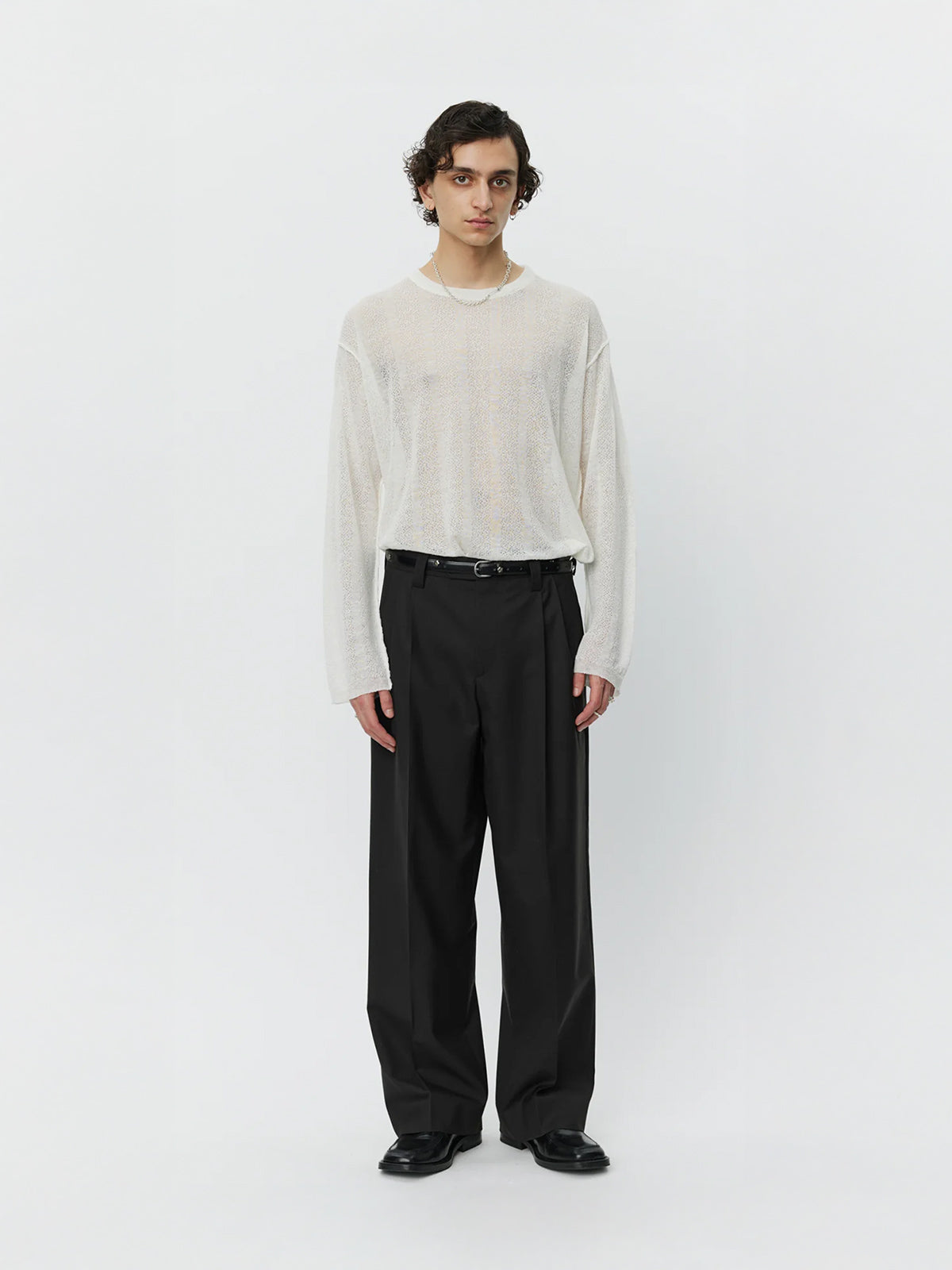 Classic Trousers - Coffee Twill Wool