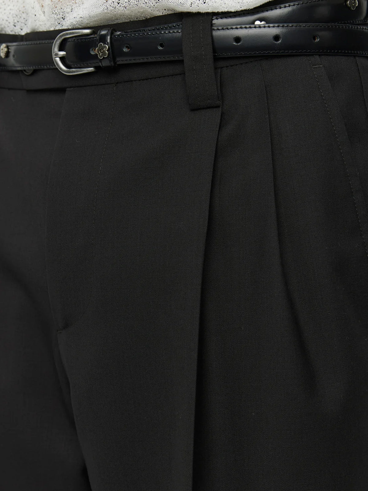 Classic Trousers - Coffee Twill Wool