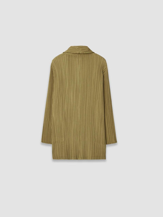 Crinkle Coat - Olive Green - ect.studio