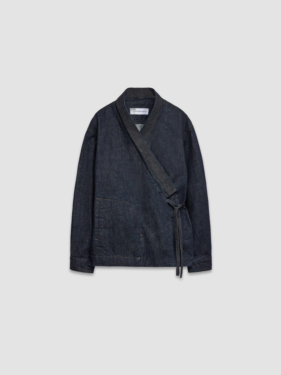 Denim Kimono Jacket - Blue