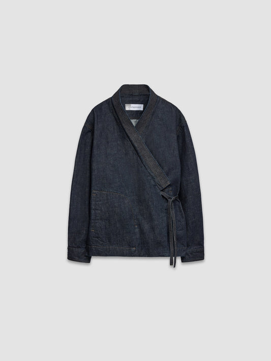 Denim Kimono Jacket - Blue