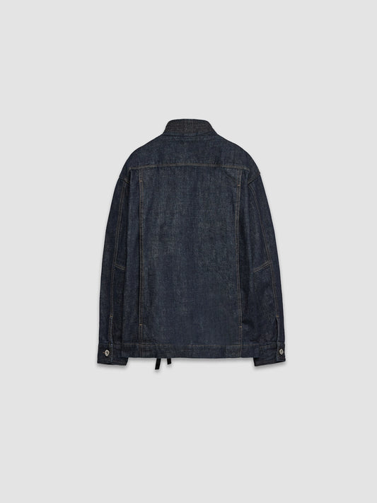 Denim Kimono Jacket - Blue