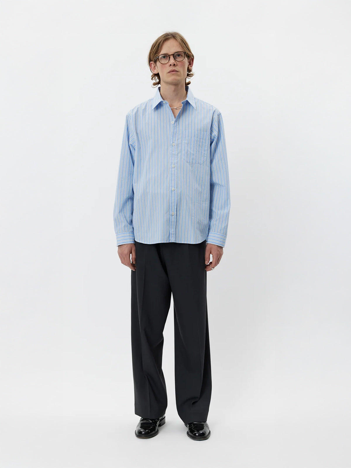Distant Shirt - Finance Stripe