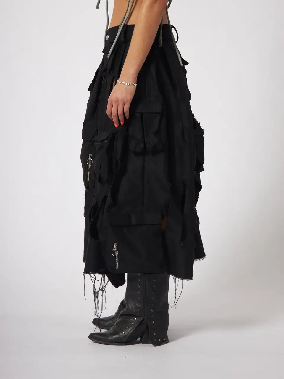 Cargo Skirt - Black