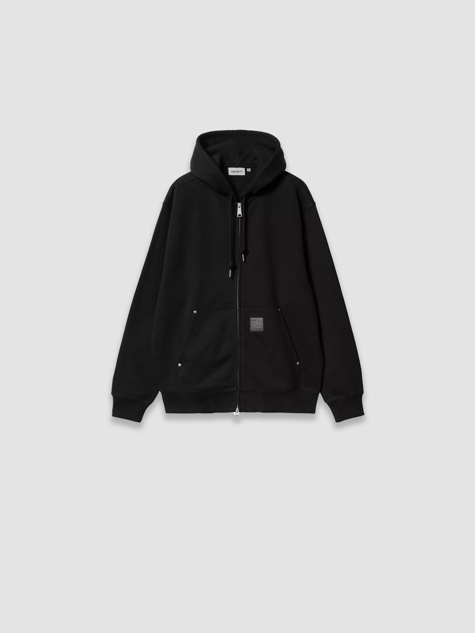 Hooded Eldon Sweat Jacket - Black