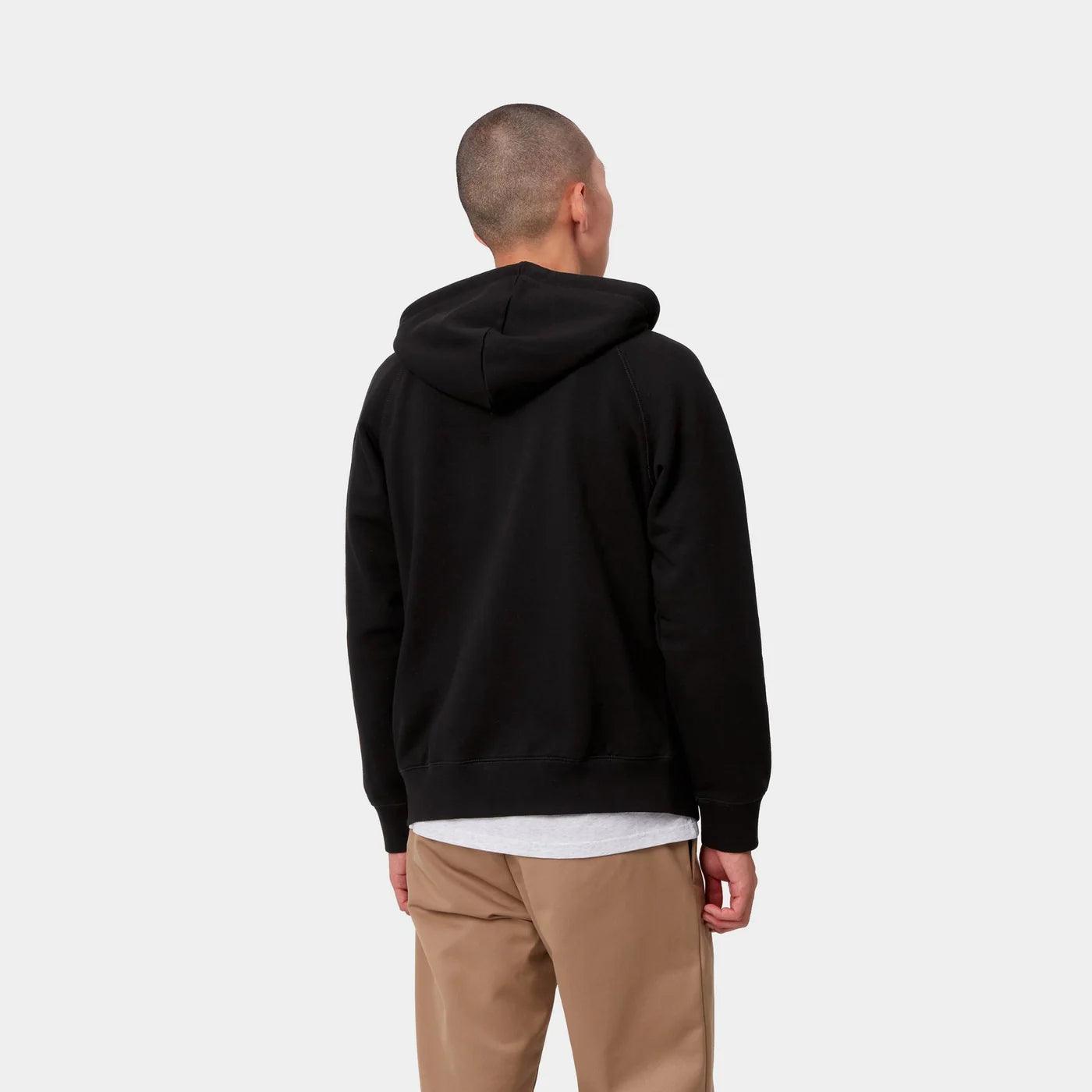 Hooded Chase Jacket - Black/Gold - ect.studio