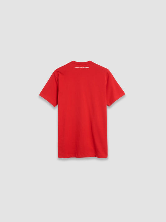 T-shirt tricoté - Rouge