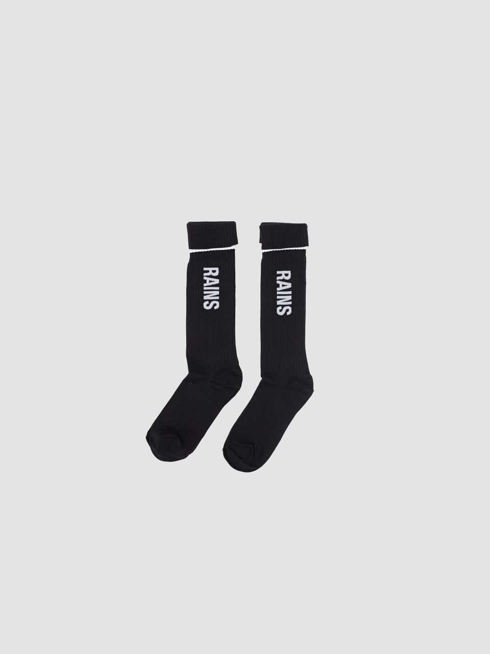 Lot de 2 paires de chaussettes avec logo - Noir