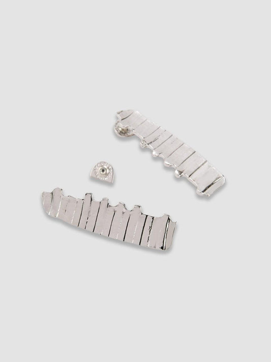 Metal Earring - Silver - ect.studio