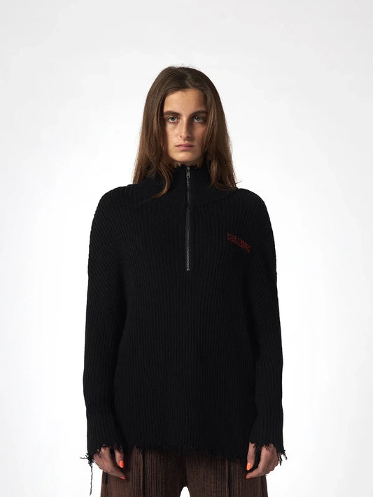 Pull en tricot Outlaw - Noir