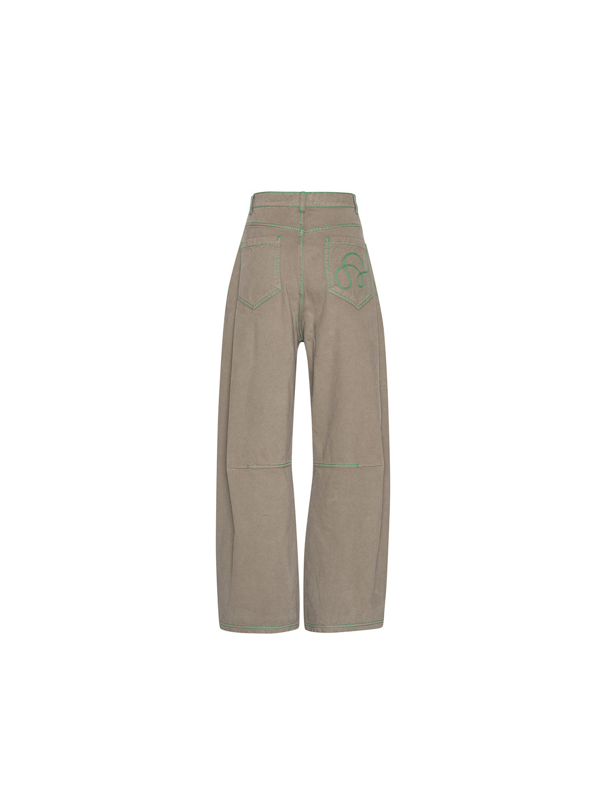 Post Denim Pants