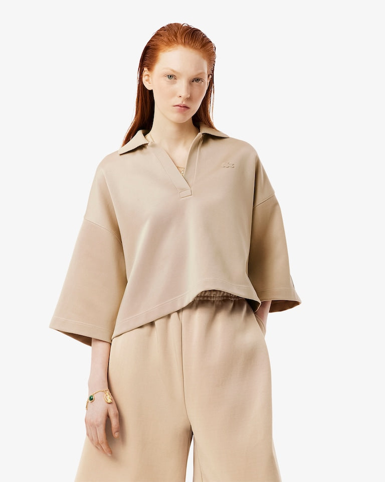 Boxy Double Face Sweatshirt - Lionne