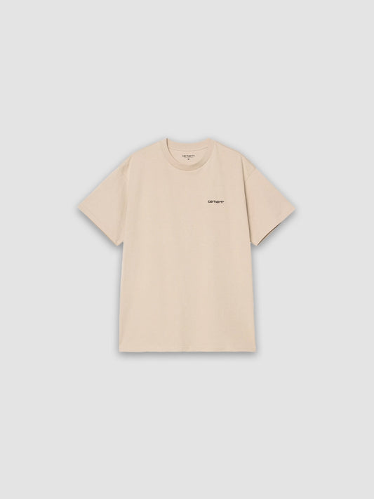 T-shirt SS American Script - Blanc
