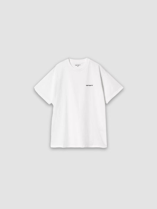 T-shirt SS American Script - Blanc