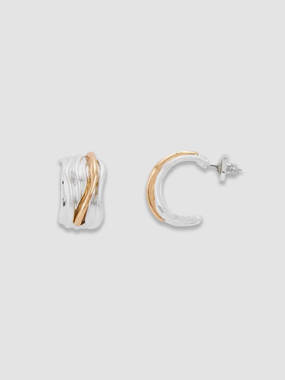 Tubular Earring - Silver - ect.studio