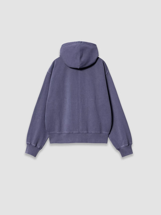 Sweat-shirt à capuche Nelson W' - Aura Garment Dyed