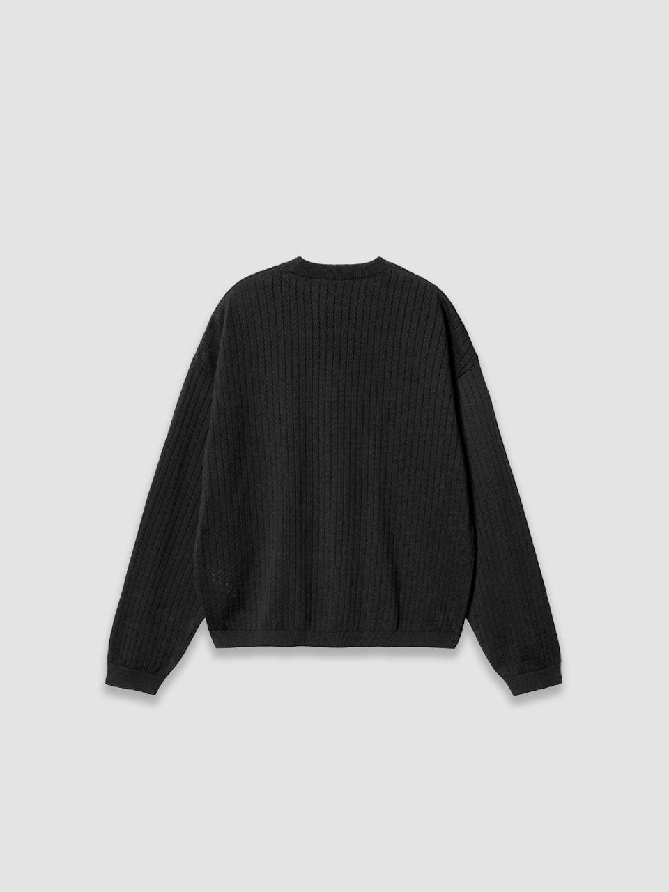 W' Norlina Sweater - Black - ect.studio