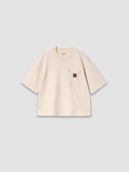 T-shirt à manches courtes Eldon pour femme - Naturel