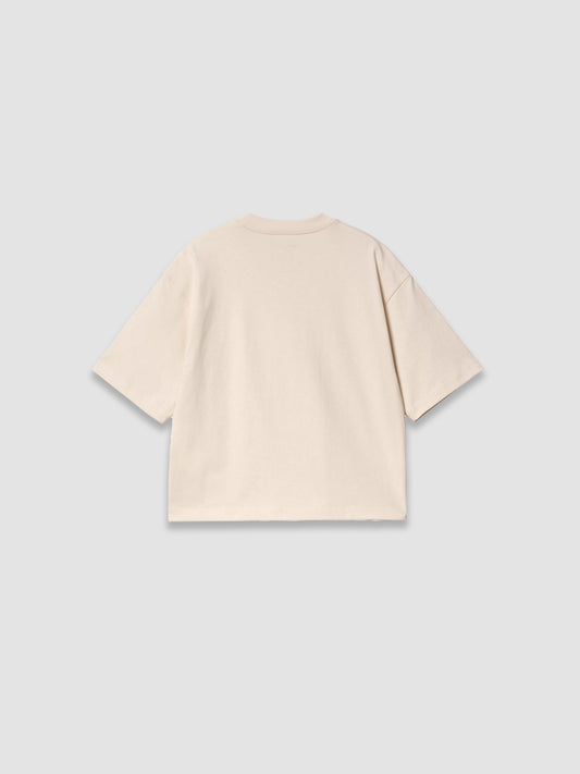 T-shirt à manches courtes Eldon pour femme - Naturel