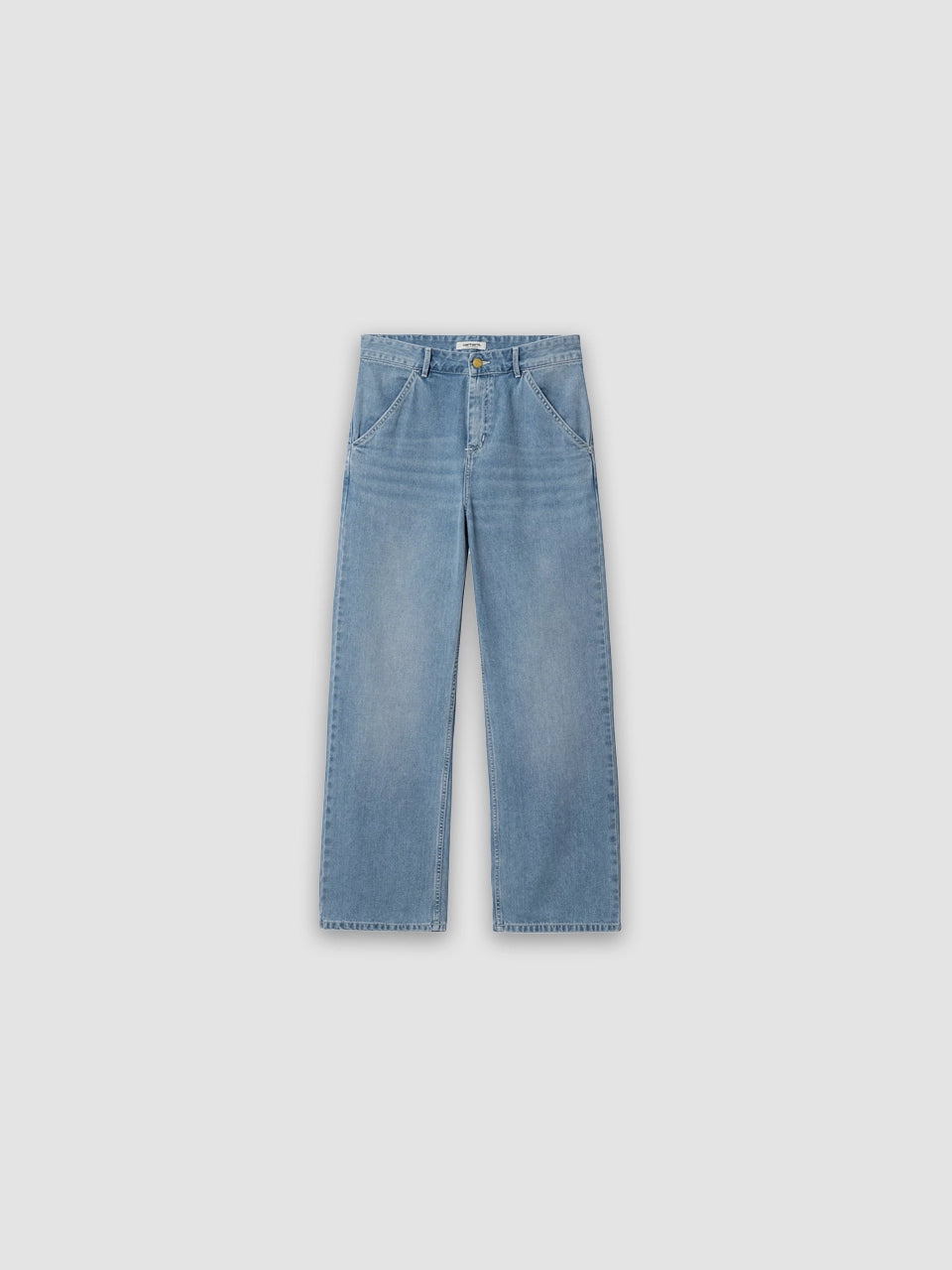 W' Simple Pant - Blue Light True Washed