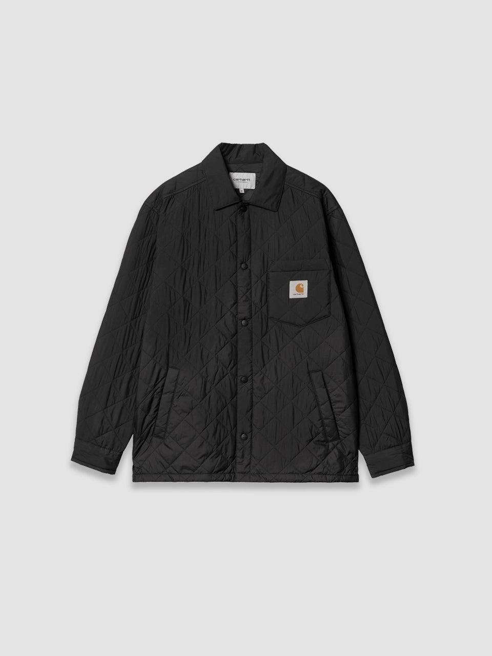 Wadeson Shirt Jacket - Black - ect.studio