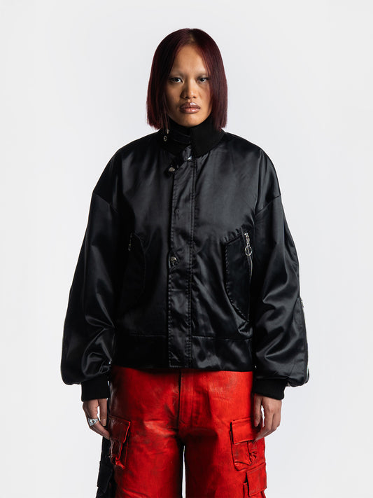 Zipper Dream Bomber Jacket