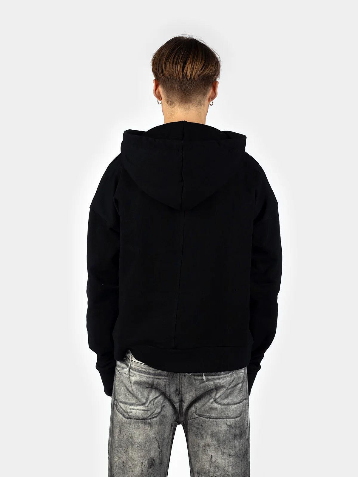 Contradicting Realities Hoodie - Black - Fine Chaos - ect.studio