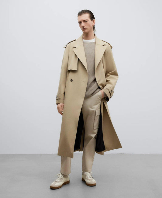 Cotton Cargo Trousers - Ecru - Adolfo Dominguez - ect.studio