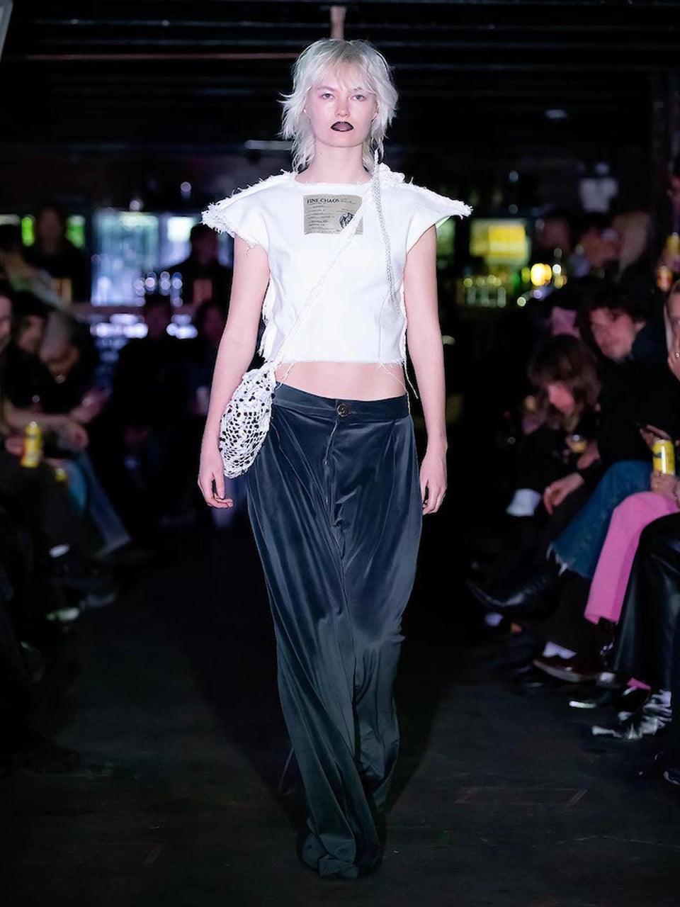 *Couture* Deconstructed Linen T - Shirt - Offwhite - Fine Chaos - ect.studio