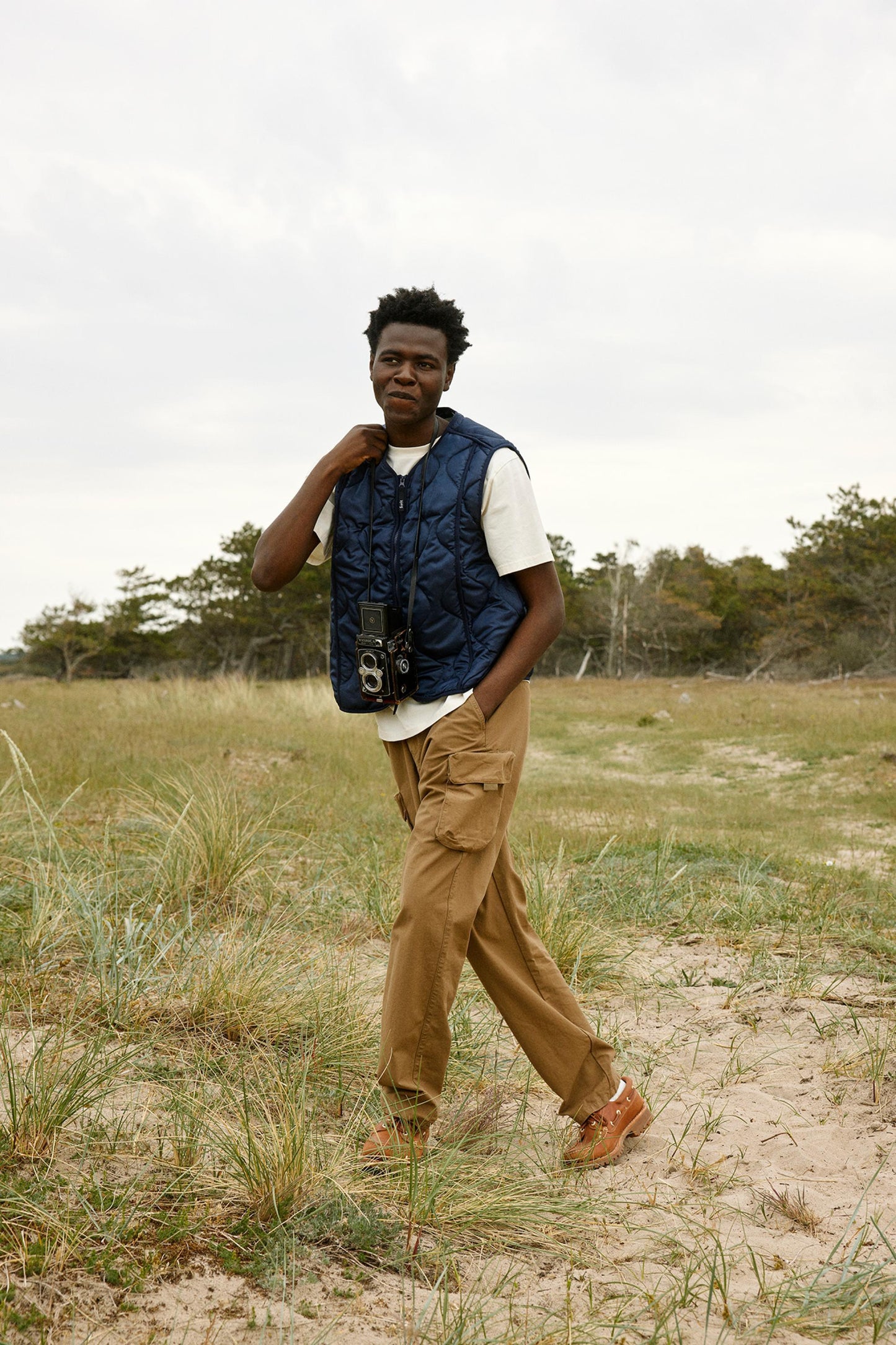 Drip Cargo Pants - Burnt Khaki - Fóret - ect.studio